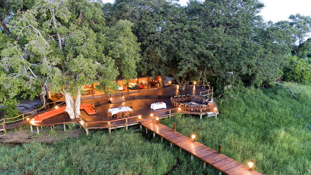 Mapula Lodge in Botswana | Abendsonne Afrika
