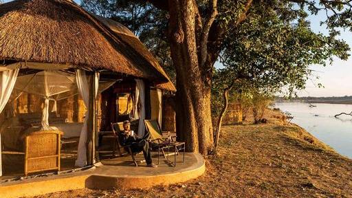 Mchenja Camp, South Luangwa Nationalpark, Sambia | Abendsonne Afrika