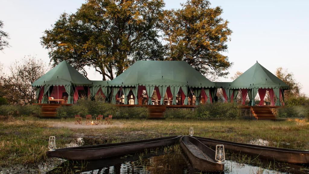 Hauptzelt im Duke´s Camp, Okavango Delta, Botswana