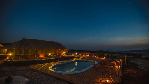 Karatu Simba Lodge | Abendsonne Afrika