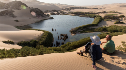 Hoanib Skeleton Coast Camp | Abendsonne Afrika