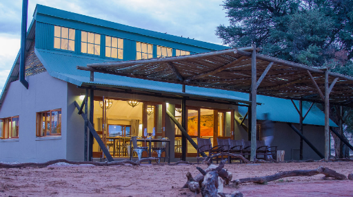 Kalahari Game Lodge | Abendsonne Afrika