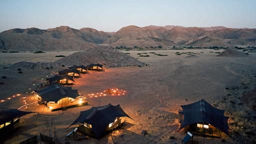Hoanib Valley Camp | Abendsonne Afrika