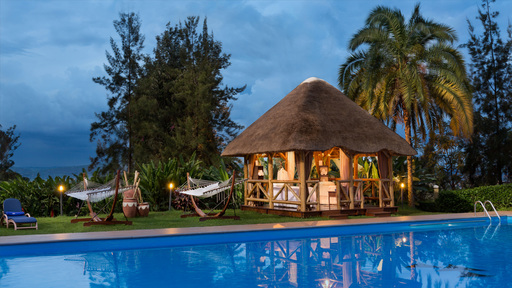 Hotel Des Milles Collines, Kigali, Ruanda | Abendsonne Afrika