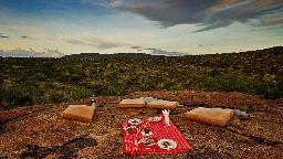 Bush Lunch in der Samburu Sopa Lodge in Kenia | Abendsonne Afrika