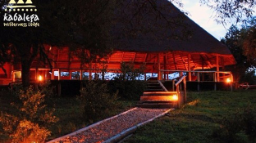 Weg zur Kabalega Lodge in Uganda | Abendsonne Afrika