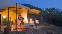 Abends im Cottars in Kenia | Abendsonne Afrika