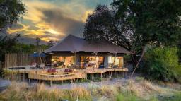 North Island Okavango Botswana I Abendsonne Afrika