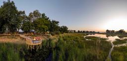North Island Okavango Botswana I Abendsonne Afrika