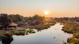 4 Rivers in Botswana | Abendsonne Afrika