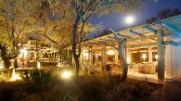 Lounge der Kapama Karula Lodge in Südafrika | Abendsonne Afrika