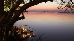 Romantik im Zambezi Grande in Sambia | Abendsonne Afrika